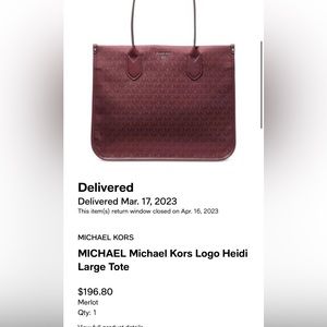MICHAEL KORS TOTE